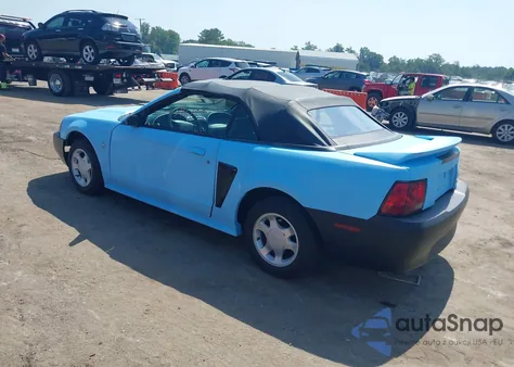 2001 Ford Mustang from USA, damaged, VIN 1FAFP44491F178827